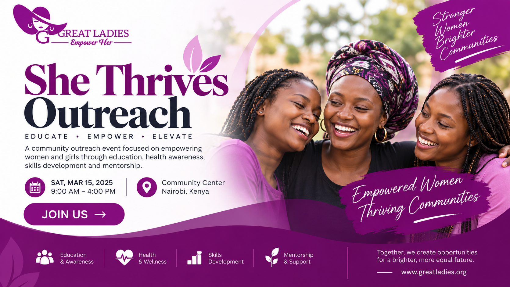 She Thrives Outreach