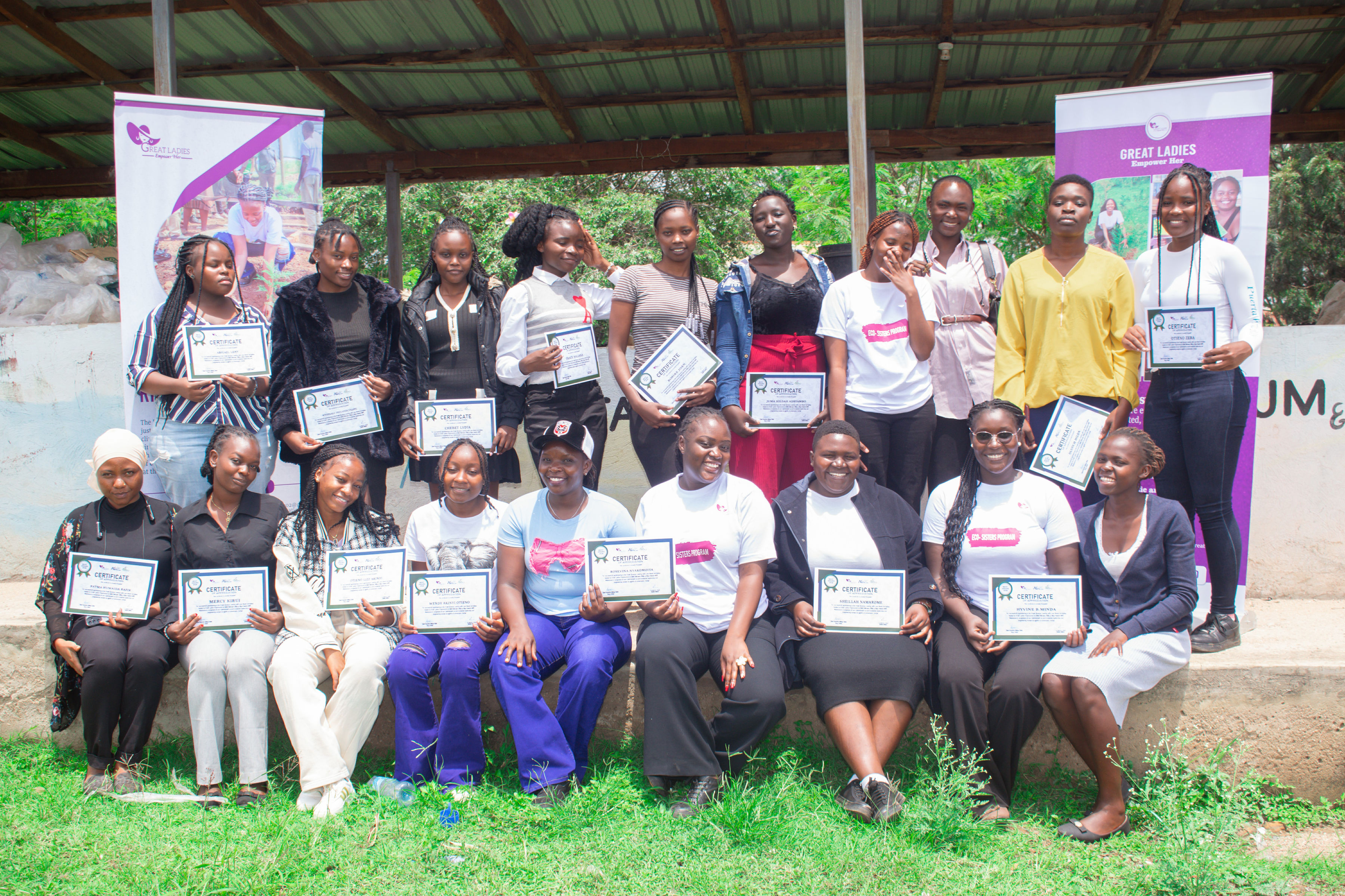 Great Ladies participants during a youth-focused gathering